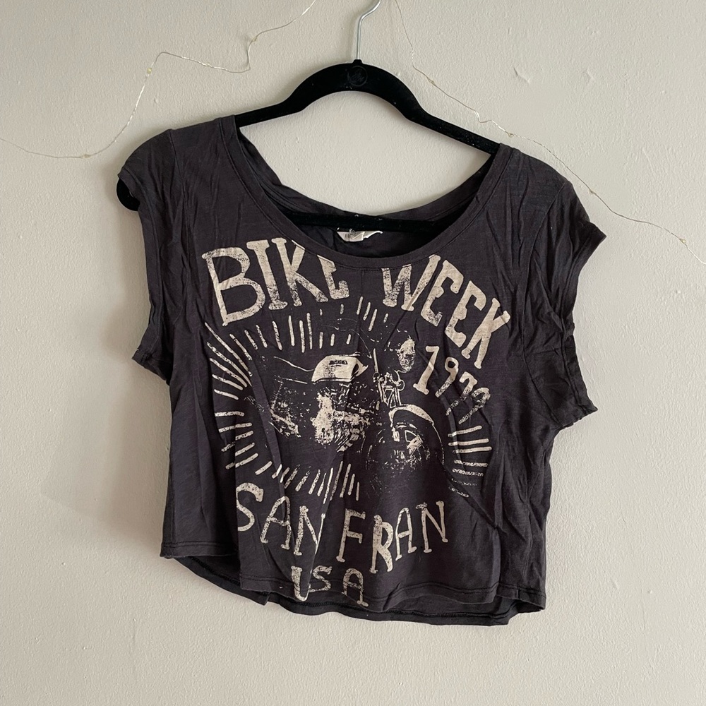 Bike Week SF 1979 Cropped Tee